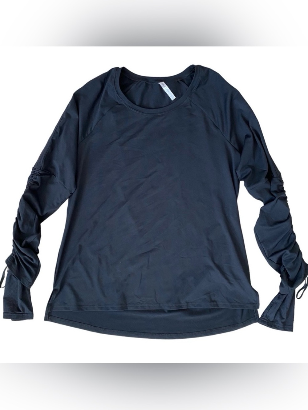 Fabletics Cashel Adjustable Long Sleeve Top II Cinch Plus XXL Yoga Athleisure